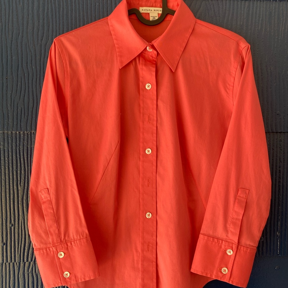 Banana Republic Stretch Long-Sleeve